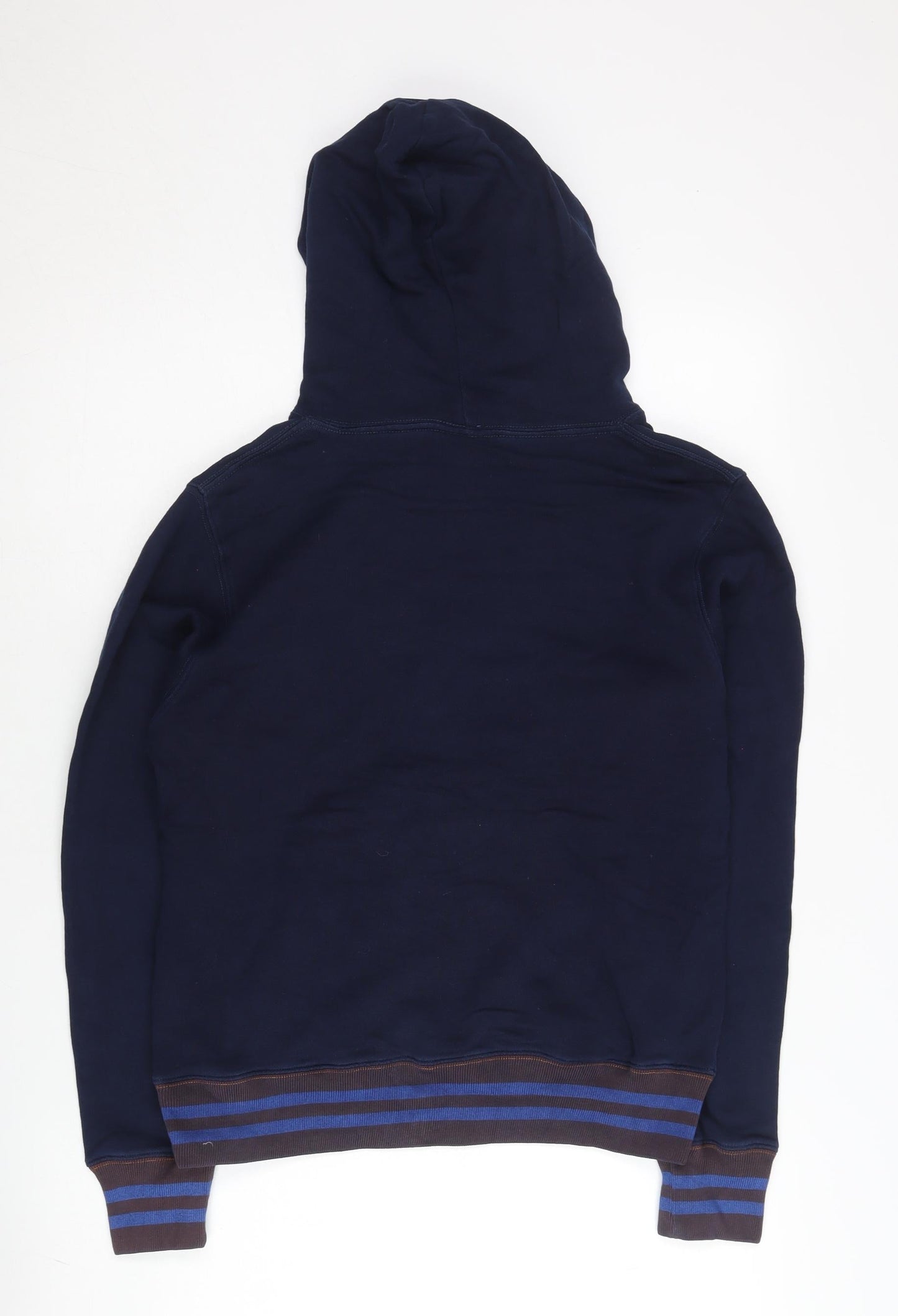 Champion Men’s Blue Pullover Hoodie Small Logo Fleece Sportswear