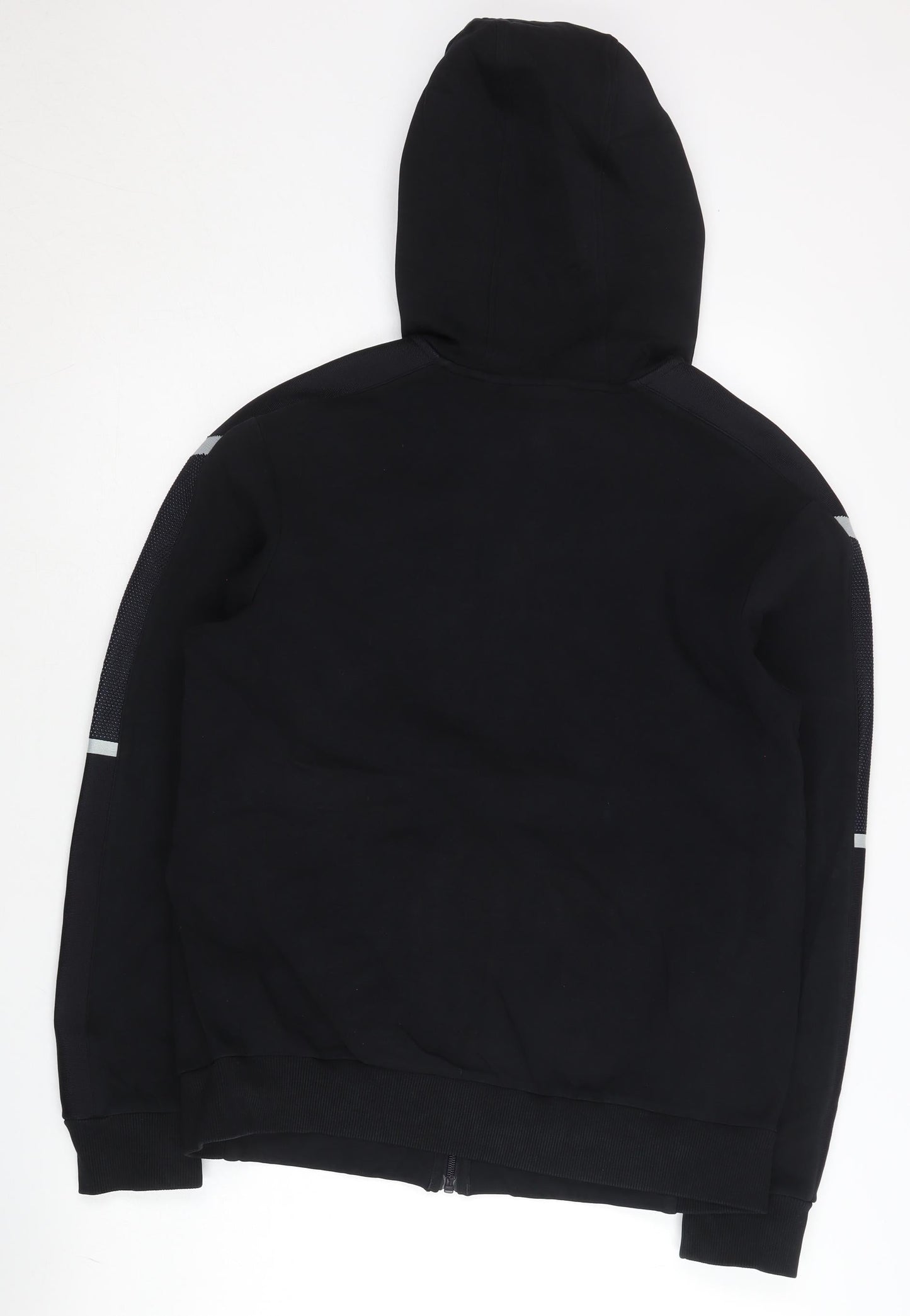 Fila White Line Men’s Black Full Zip Hoodie L Regular Fit