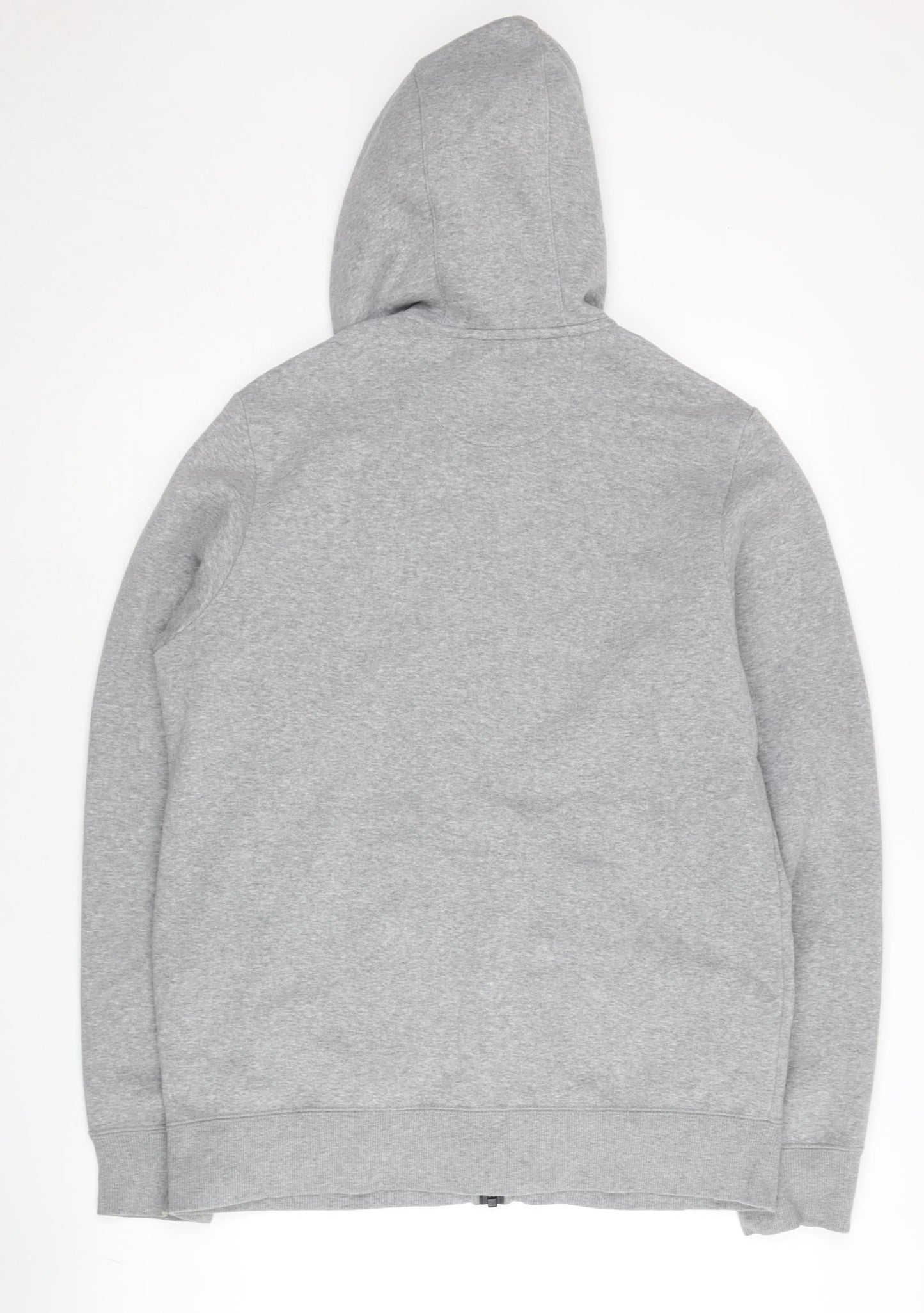 Adidas Men's Grey Full Zip Hoodie Size L Sport Essentials