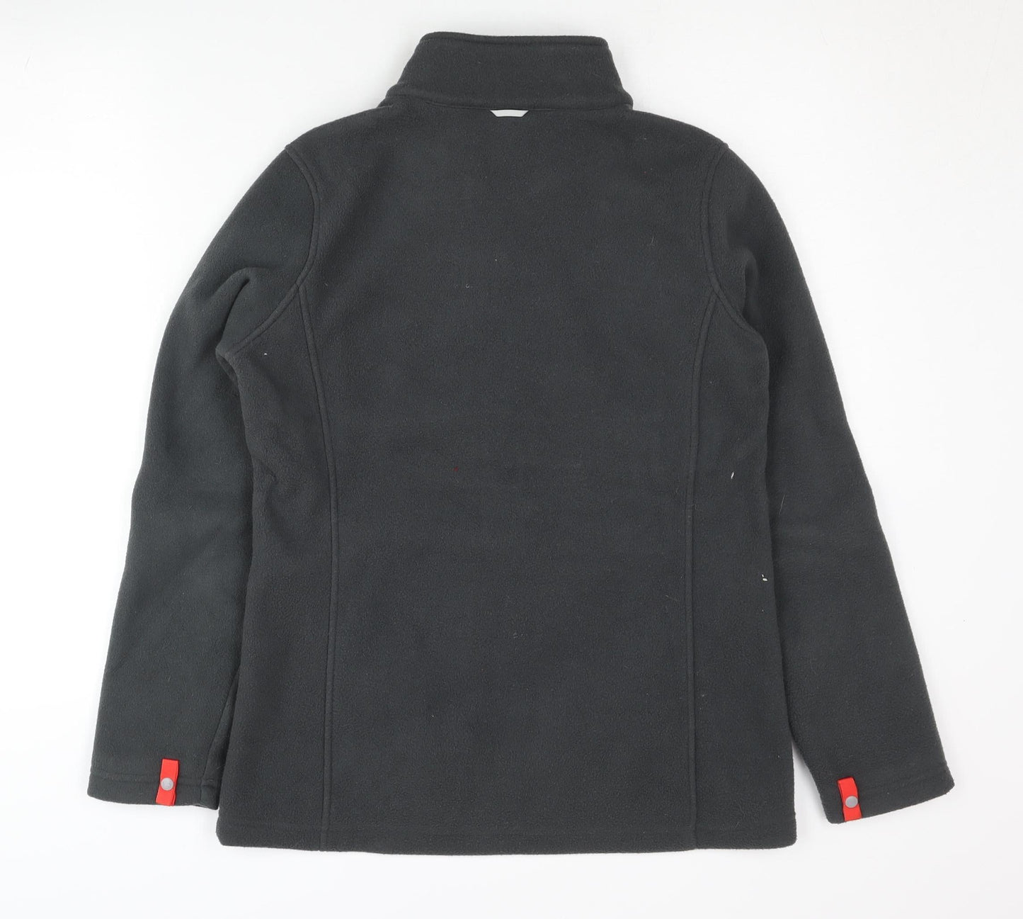 The North Face Womens Black M Fleece Jacket Full Zip Logo Outdoor