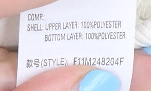 Fila White Line Men's White Corduroy Pullover Hoodie L Regular Fit