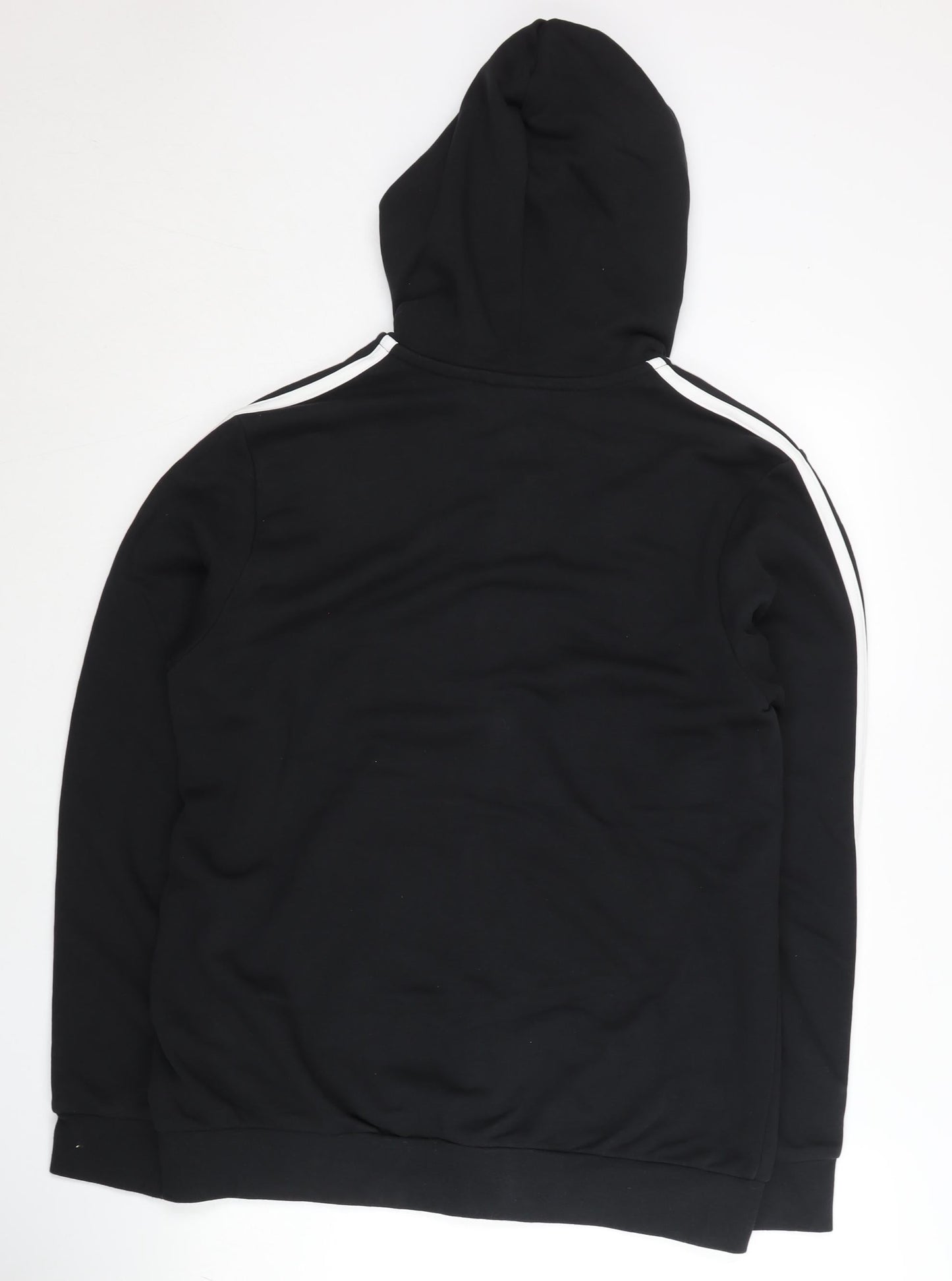 Adidas Men’s Black Full Zip Hoodie Size L Sports Jersey