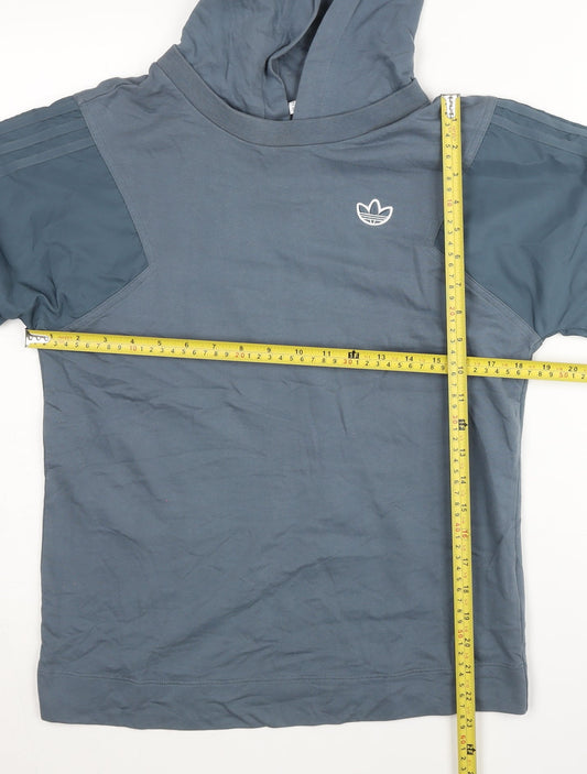 Adidas Women’s Blue XS Pullover Hoodie Long Sleeve Sports Activewear