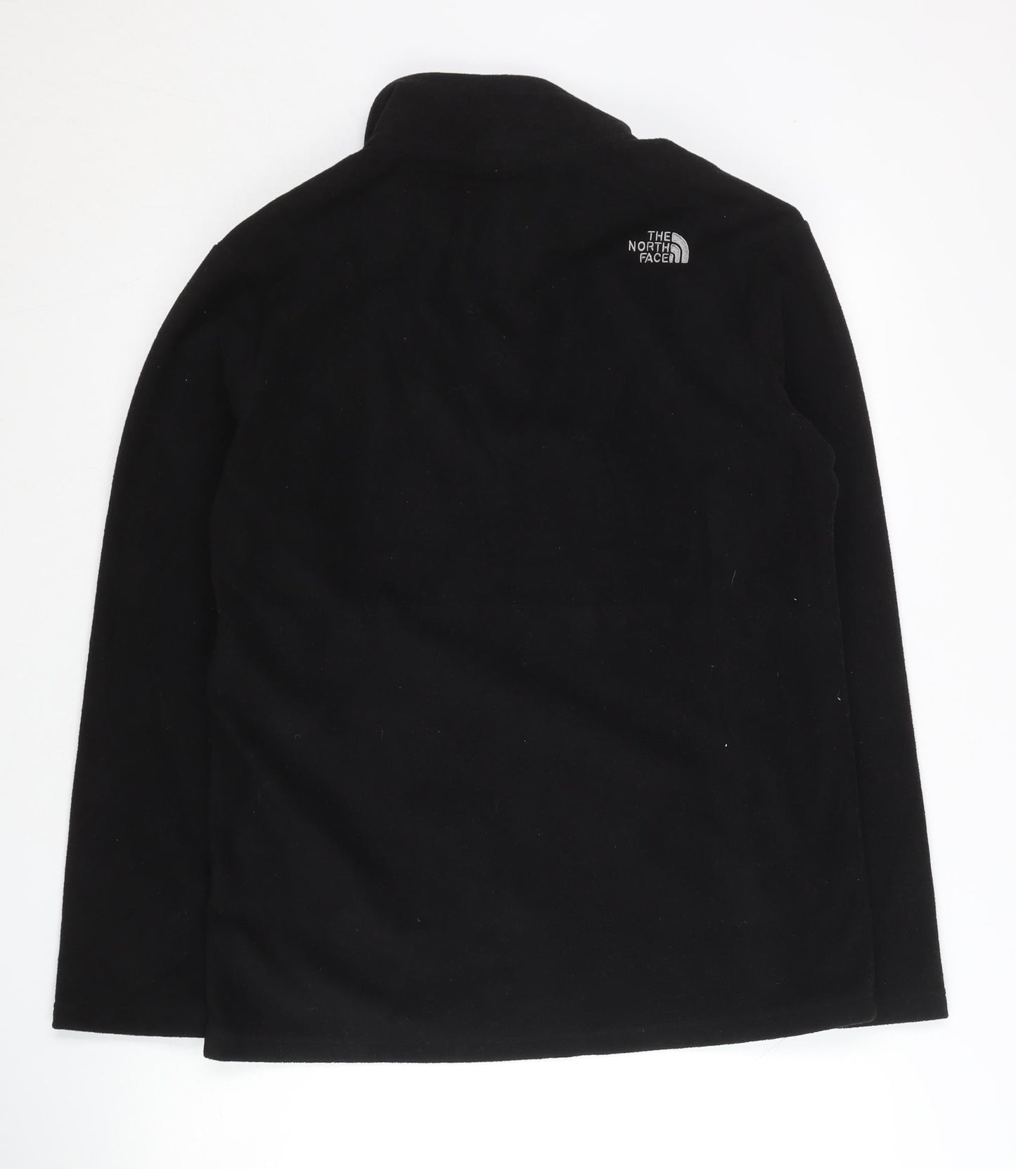 The North Face Mens Black M Fleece 1/4 Zip Sweatshirt Hiking Outdoor