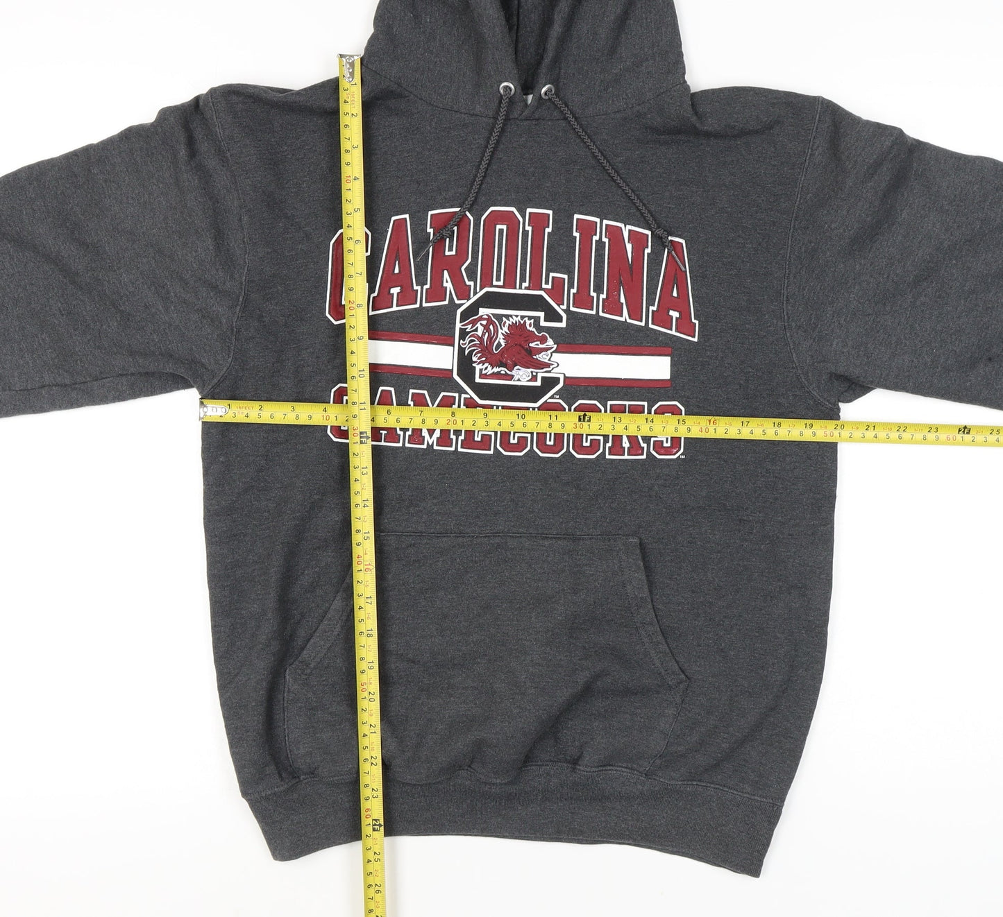 Champion Men’s Grey Carolina Gamecocks Pullover Hoodie S Fleece