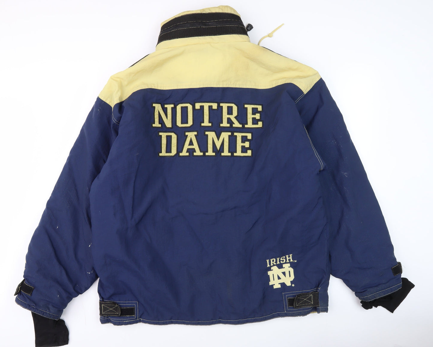 Champion Men's Blue Notre Dame Irish XL Puffer Jacket Winter Sports Coat