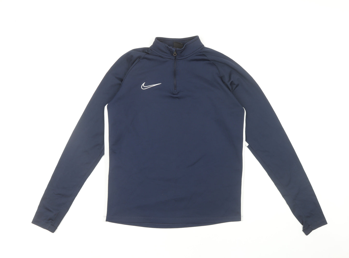 Nike Men's Blue M Athletic 1/4 Zip Dri-FIT Track Jacket