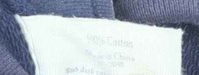 Jack Wills Womens Blue Cotton Hot Pants Shorts Size 6 Low Rise