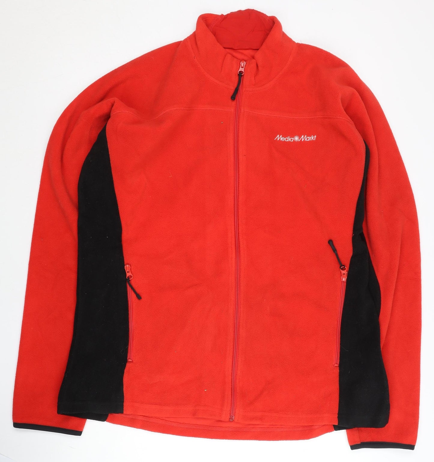 Adidas Men's Red Fleece Full Zip Jacket XL Outdoor Casual