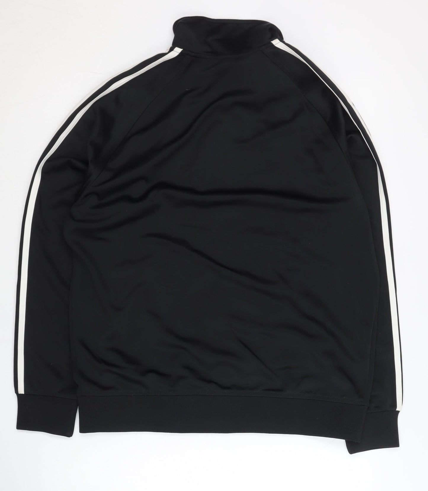 Adidas Men's Black M Track Jacket Full Zip Sportswear
