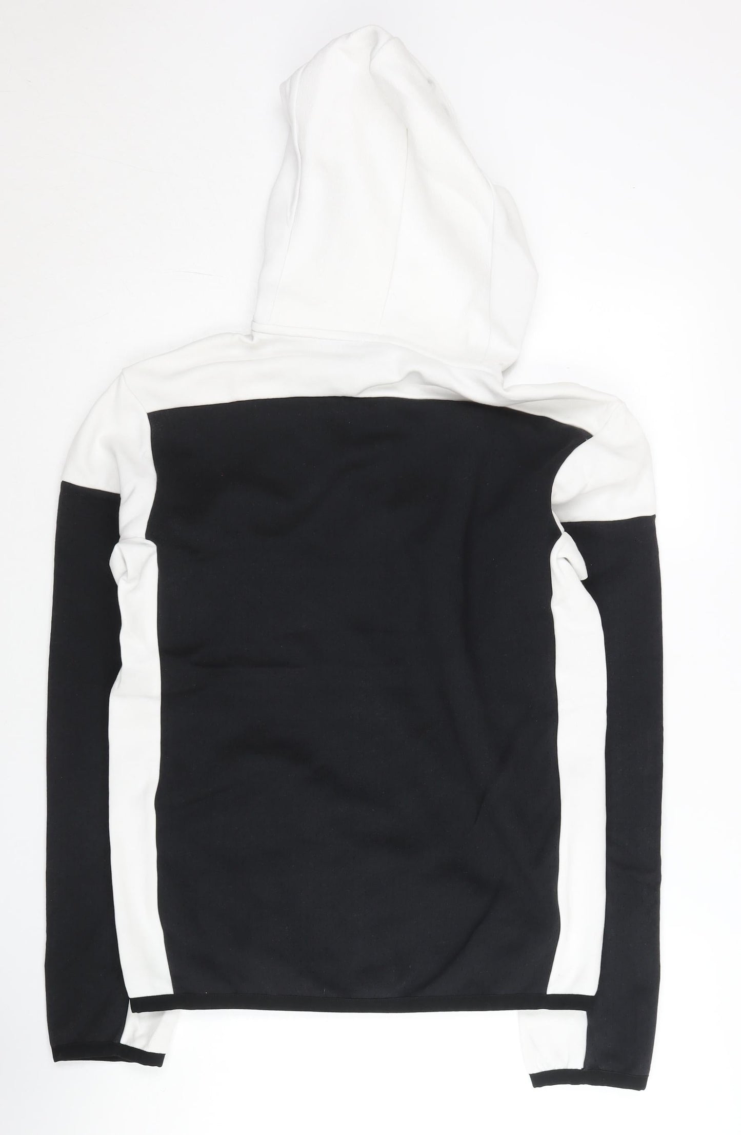 Adidas Men’s Black Full Zip Hoodie M Regular Fit Jersey