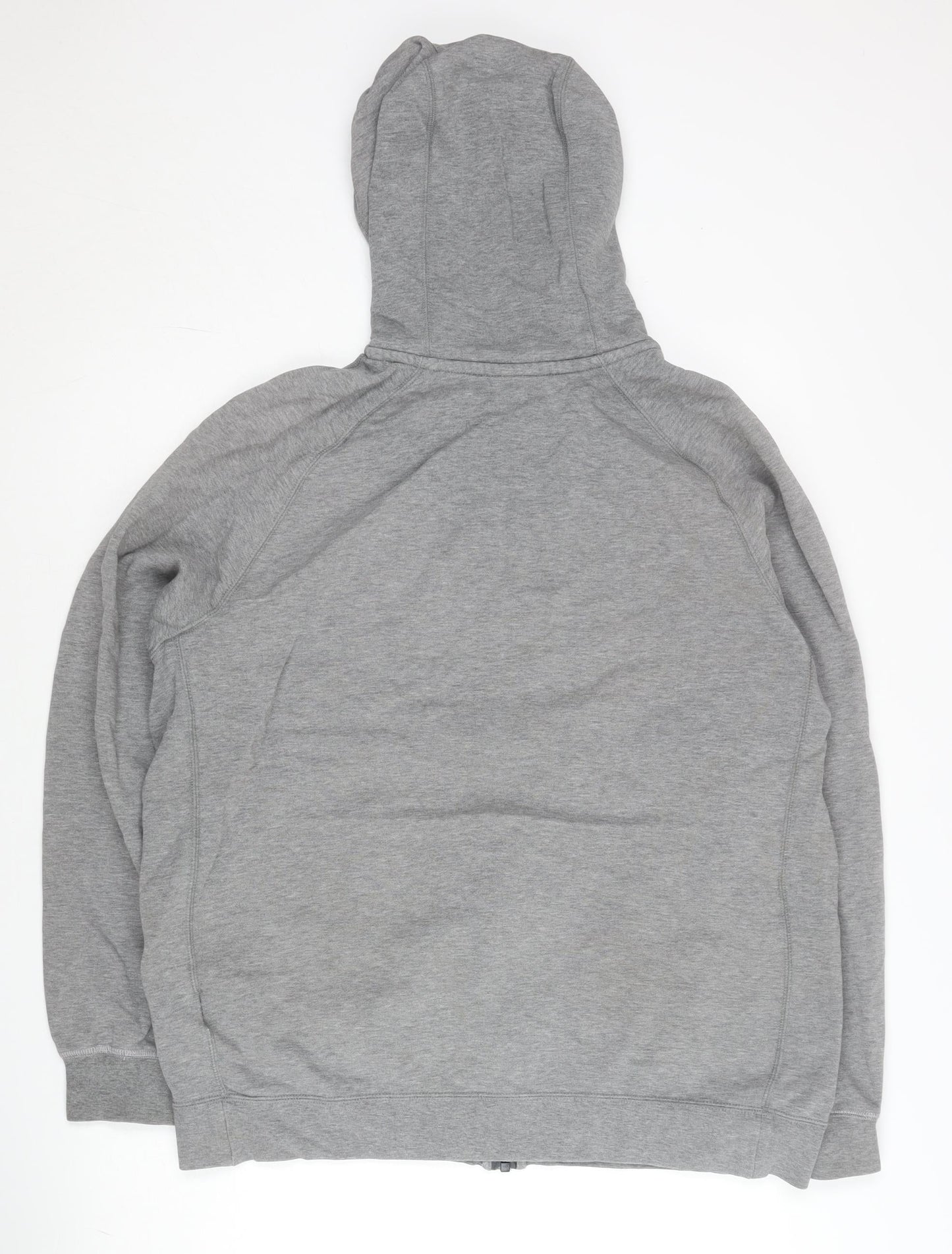 Nike Men’s Grey Full Zip Hoodie XL Regular Fit