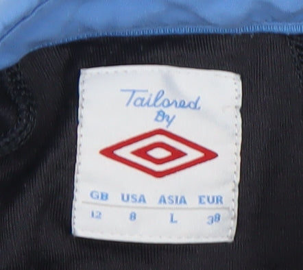 Umbro Women’s Black England Polo Shirt Size 12 Football Jersey