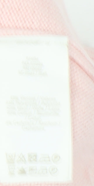 Boden Women’s Pink Boat Neck Long Sleeve Pullover Jumper M
