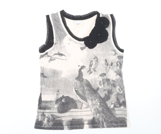 Lakeland Women's Multicoloured Animal Print Tank Top Size 16