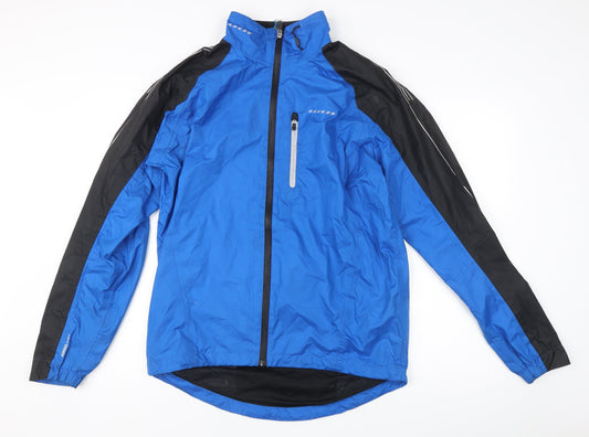 Dare 2b Men's Blue Cycling Windbreaker Jacket M 40in Reflective Sports