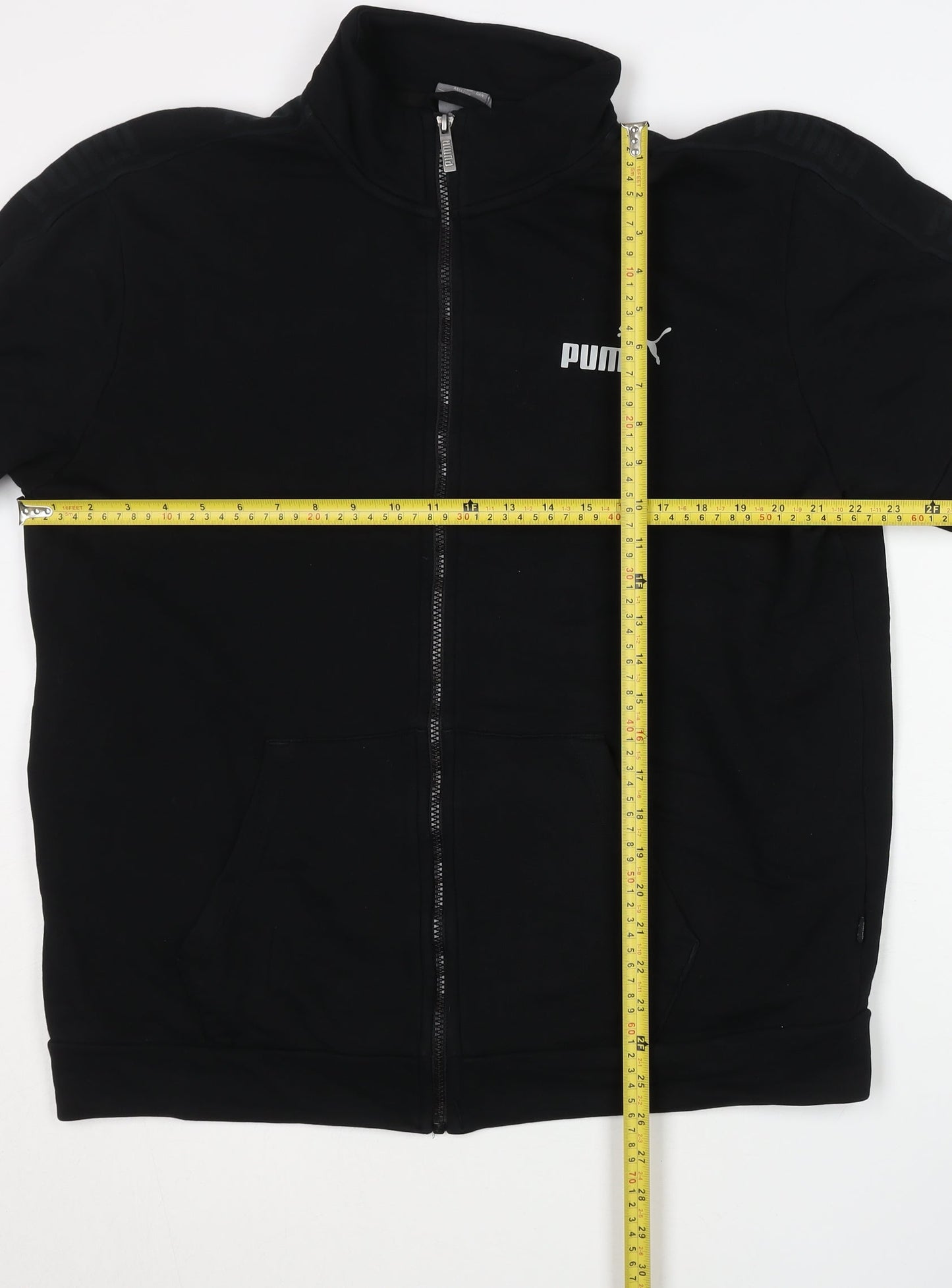 Puma Men's Black 2XL Track Jacket Full Zip Sportswear
