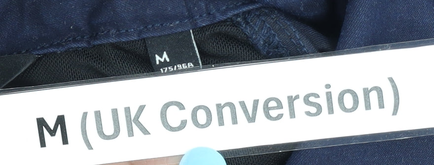 Jack & Jones Men's Blue M Cotton Blend Short Jacket Casual