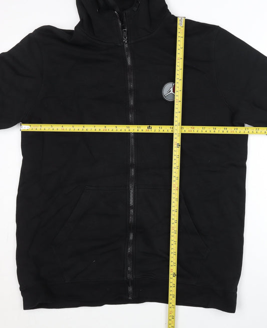Jordan Mens Black XL Full Zip Hoodie Air Jordan Logo Sportswear
