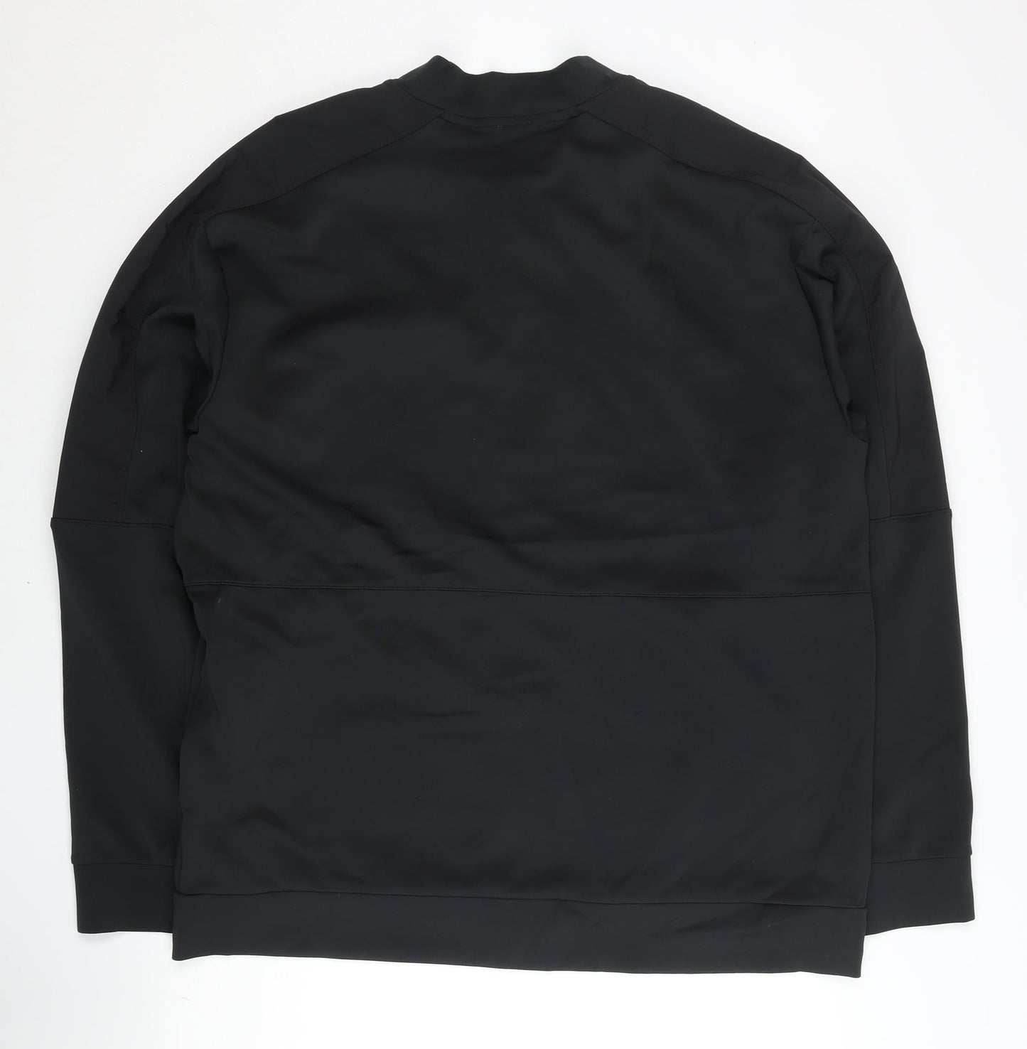 New Balance Mens Black XL Track Jacket Athletic Fit Full Zip