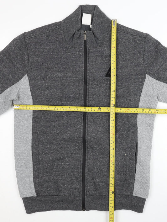 Le Coq Sportif Men’s Grey L Track Jacket Full Zip Sportswear