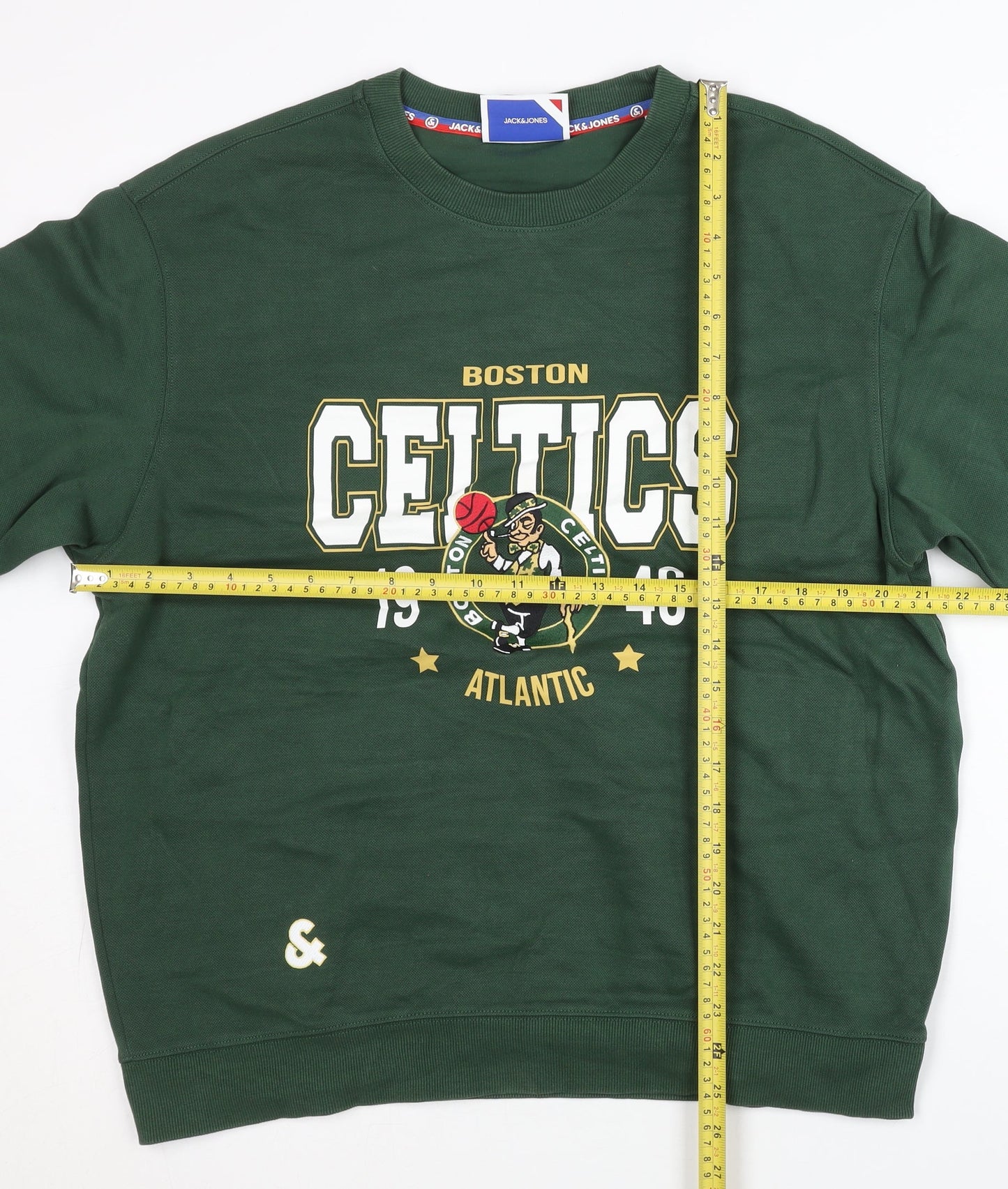 Jack & Jones NBA Boston Celtics Green Men's M Pullover Sweatshirt