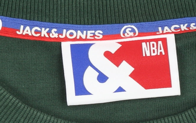 Jack & Jones NBA Boston Celtics Green Men's M Pullover Sweatshirt