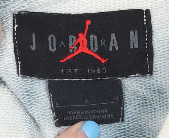 Jordan Men's Multicoloured L Pullover Hoodie Graphic Logo Sportswear