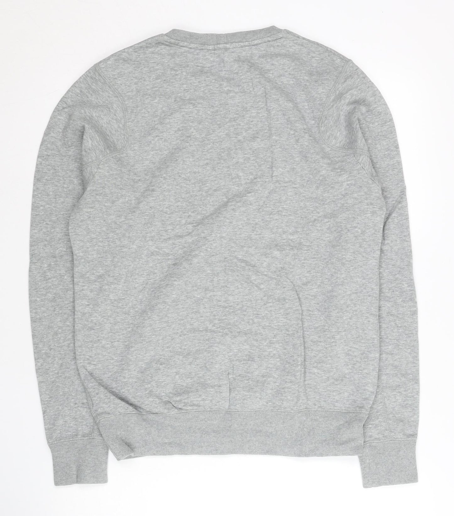 Nike Men's Grey Crew Neck Pullover Sweatshirt M Sports Fleece