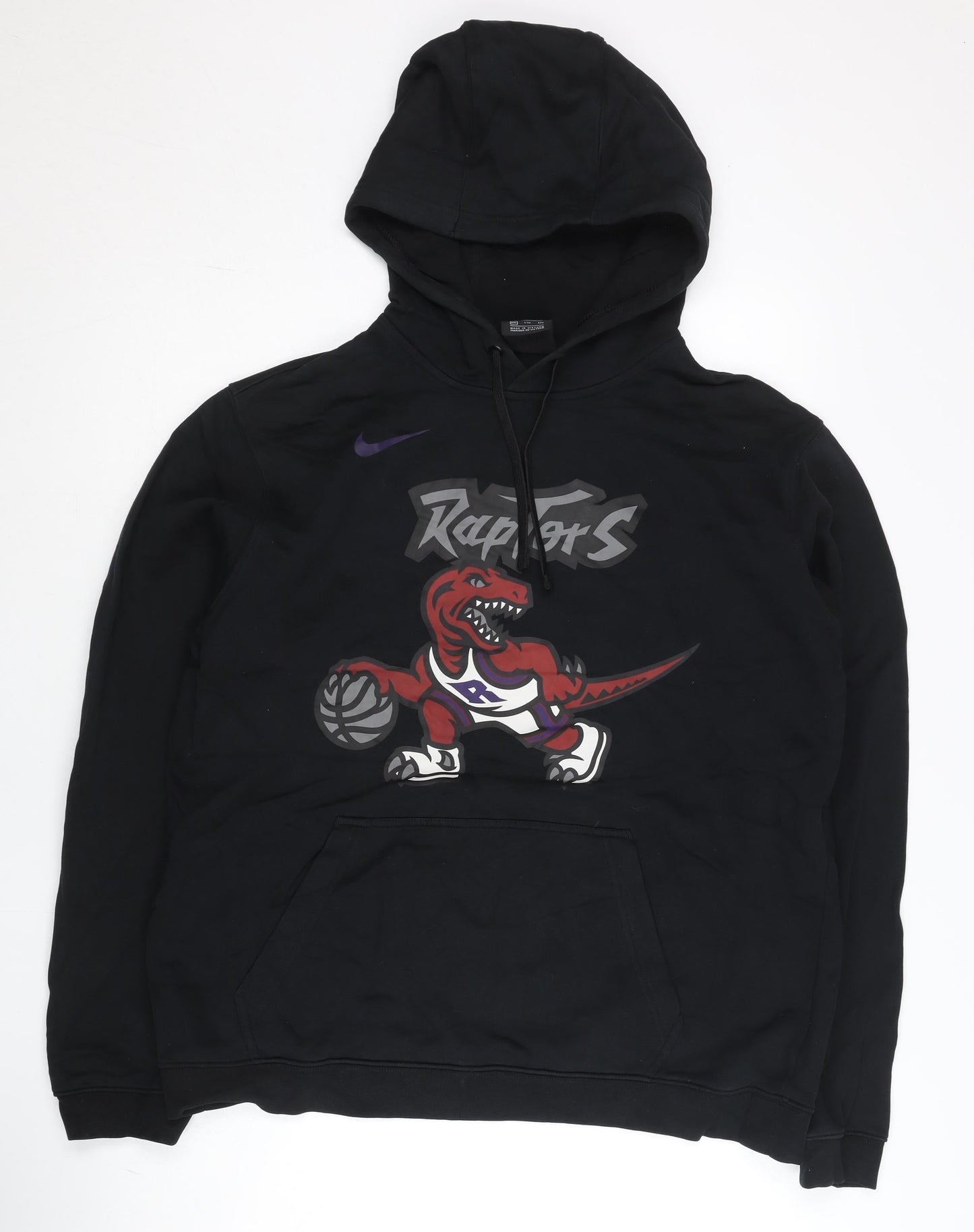 Nike NBA Toronto Raptors Black Pullover Hoodie Men’s 2XL
