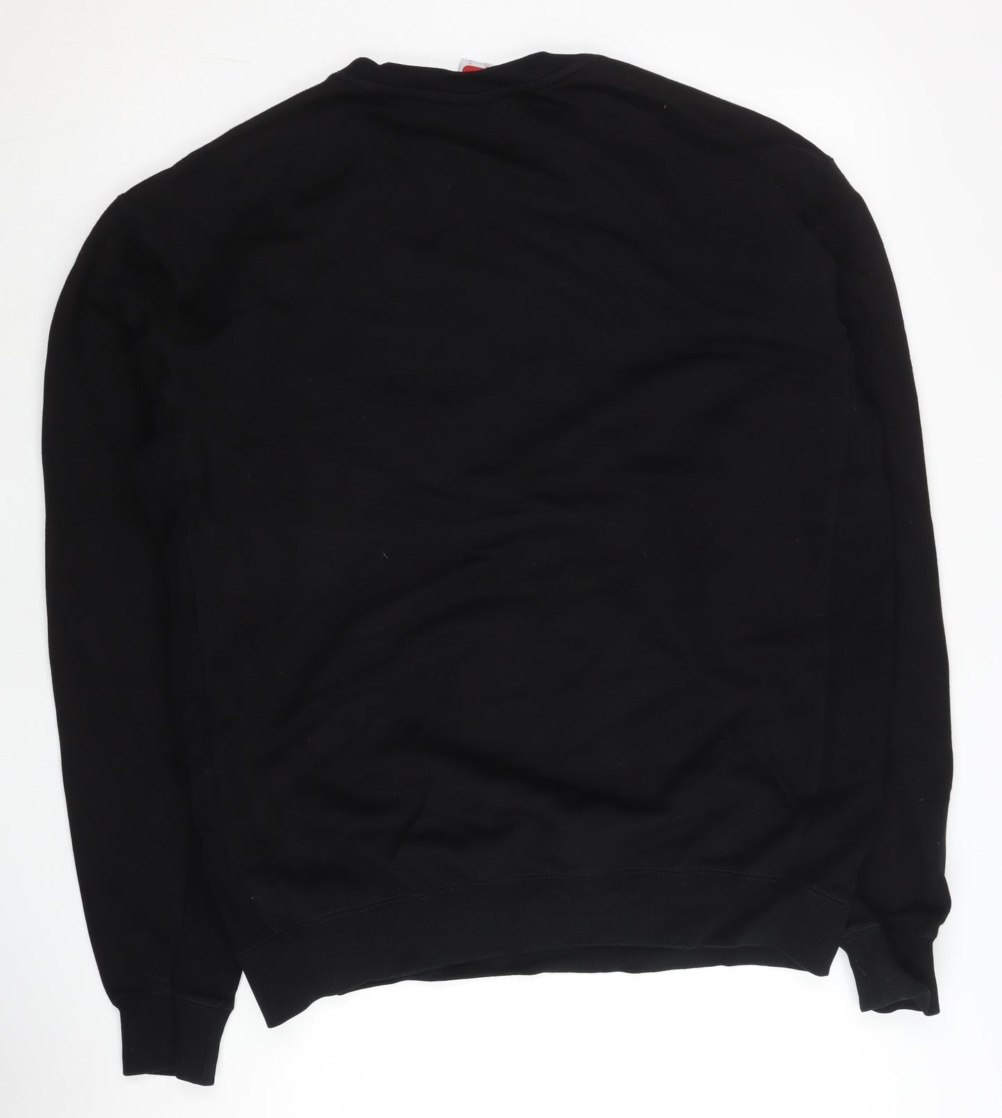 Kappa Men's Black XL Pullover Sweatshirt Embroidered Logo