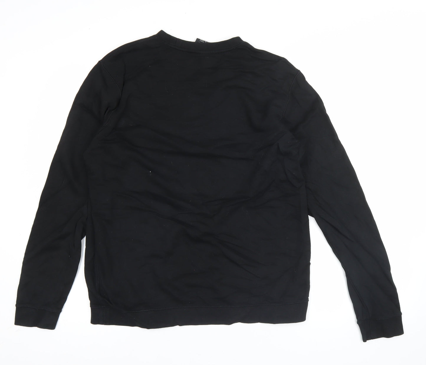 Nike Men’s Black XL Pullover Sweatshirt Crew Neck Fleece Logo Sportswear
