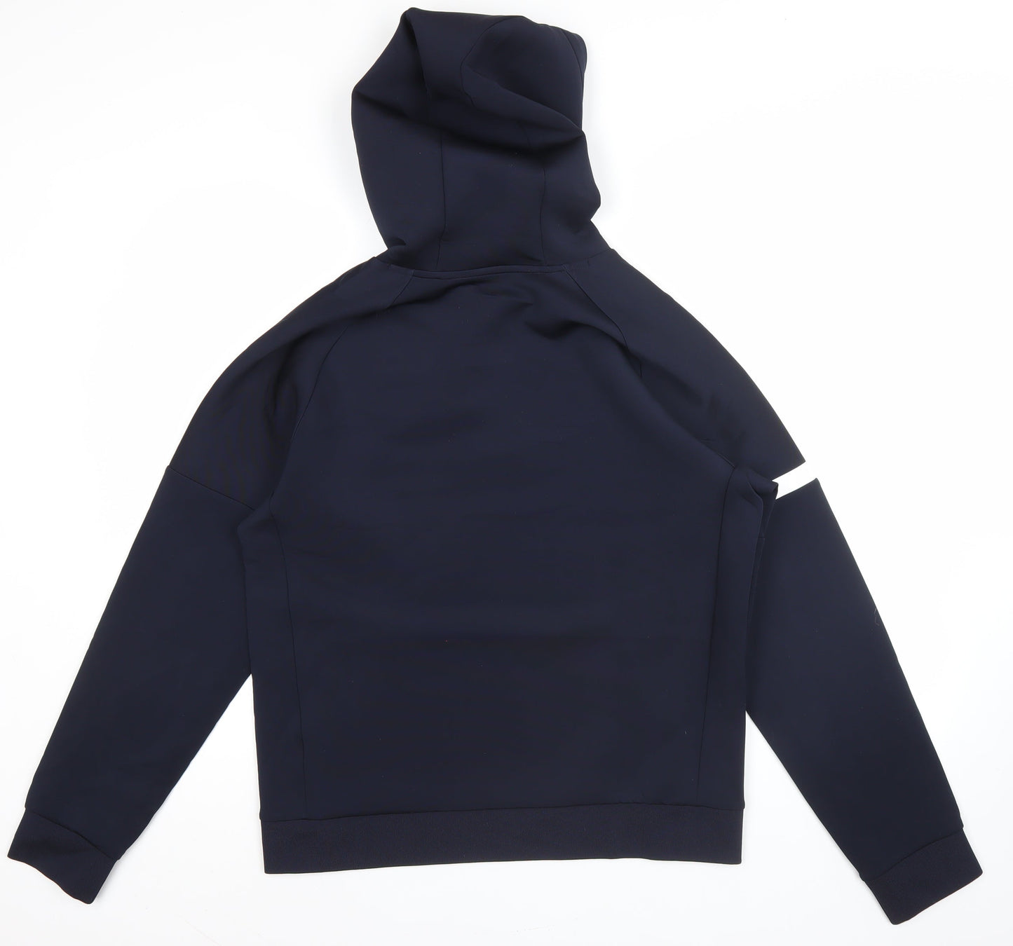 FILA Men's Blue Pullover Hoodie M Regular Fit Athletic Logo Sportswear