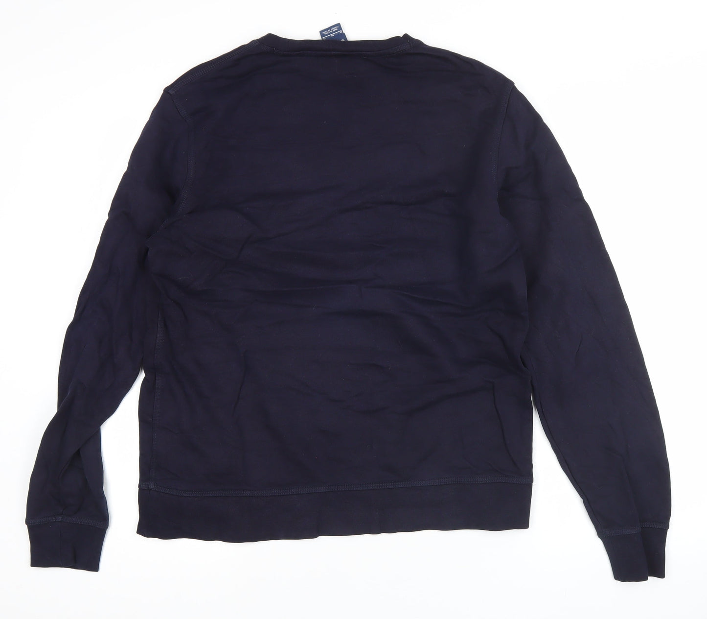 Nike Men's XL Blue Crew Neck Pullover Sweatshirt - Sports Jersey Cotton