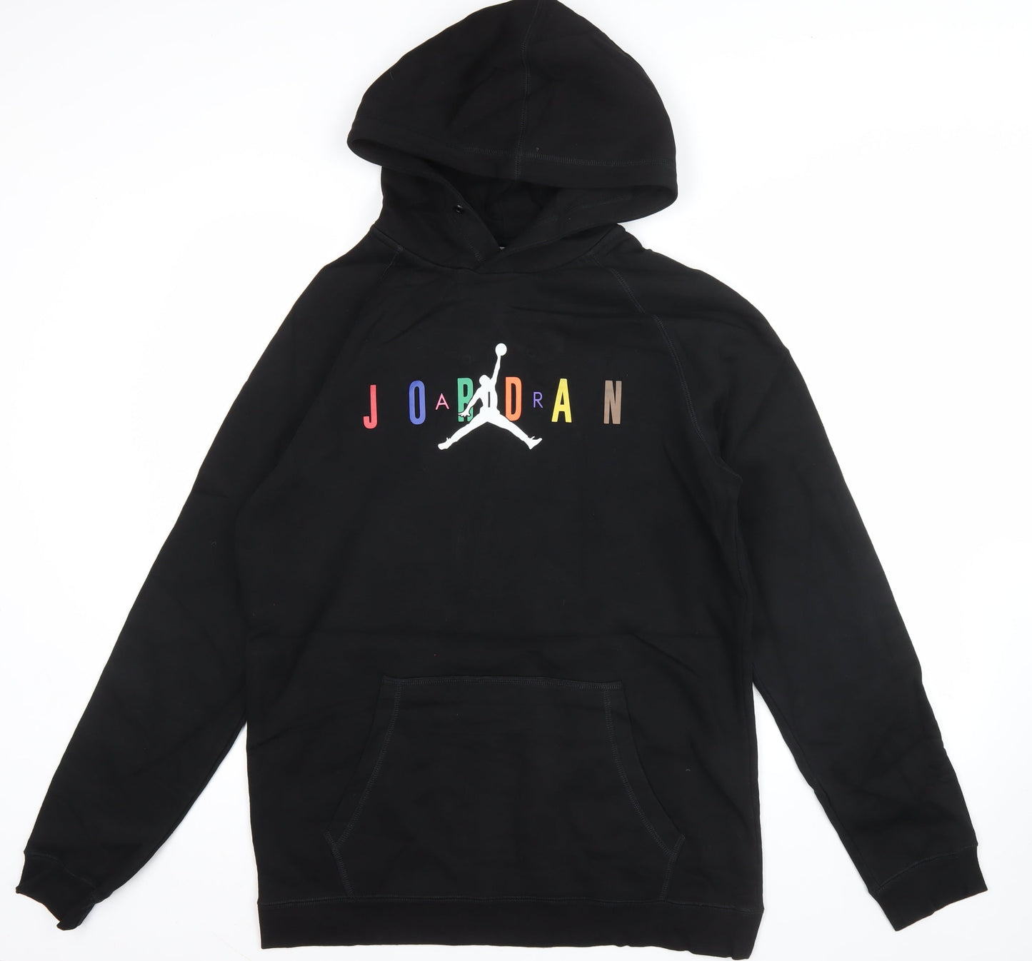 Nike Jordan Men's Black 2XL Pullover Hoodie Graphic Logo Sportswear