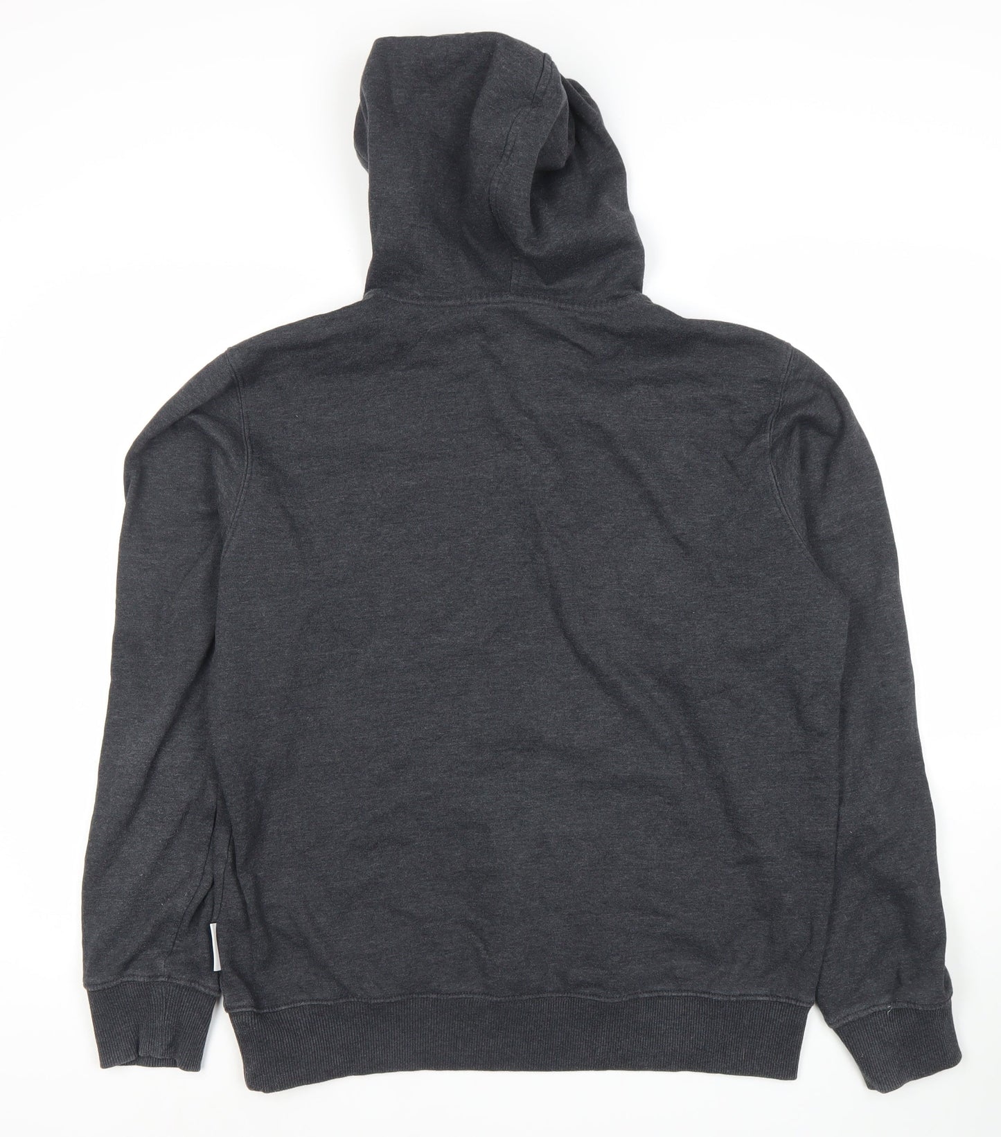 New Balance Men’s Grey Pullover Hoodie L Sports Fleece Graphic