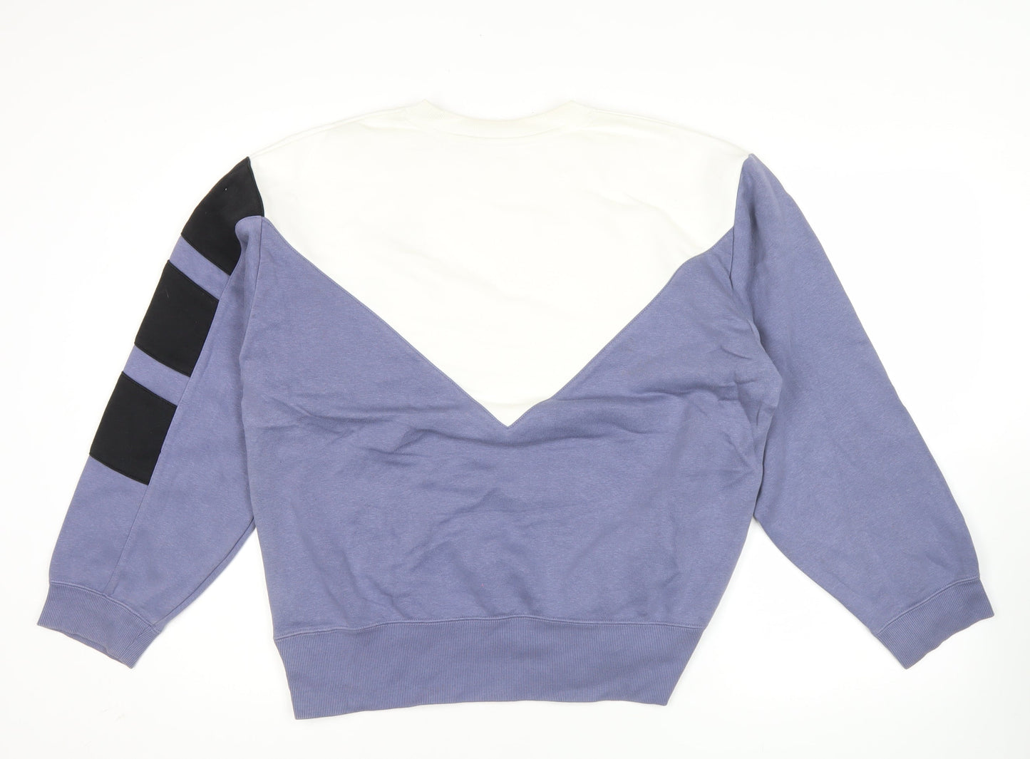 adidas Women's Multicolour Pullover Sweatshirt Size 12 Crew Neck