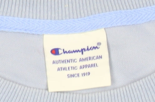 Champion Men's Blue XL Pullover Sweatshirt Crew Neck Cotton
