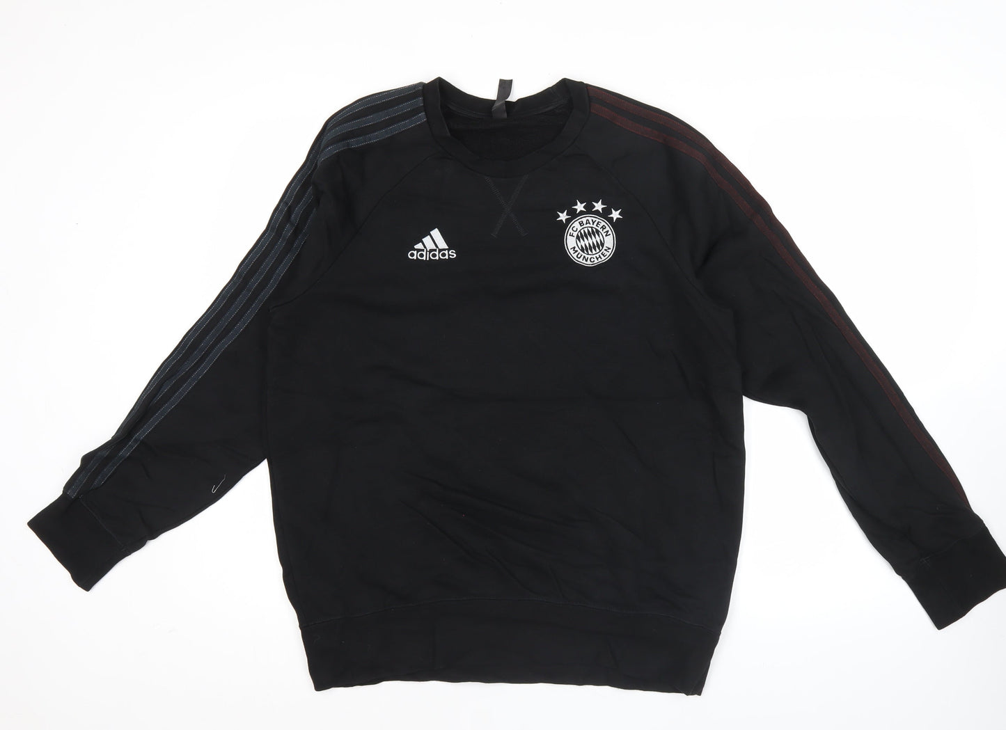 Adidas Men’s Black FC Bayern Munich Sweatshirt L Long Sleeve Pullover