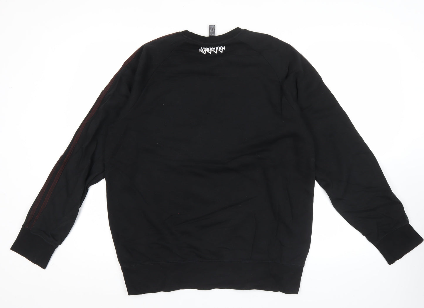 Adidas Men’s Black FC Bayern Munich Sweatshirt L Long Sleeve Pullover