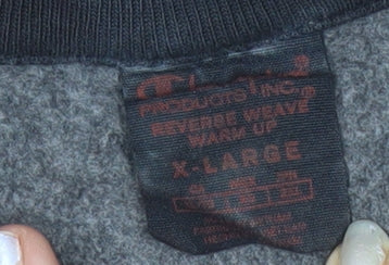 Champion Harvard Men's Black Tie Dye XL Quarter-Zip Sweatshirt