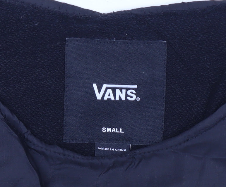 Mens UK S Regular VANS Green Pullover Sweatshirt