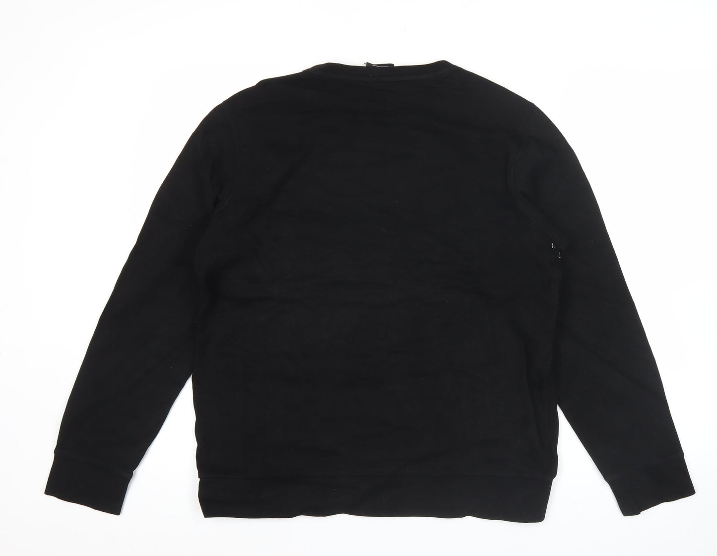 Nike Men's Black XL Pullover Sweatshirt Crew Neck Sports Fleece