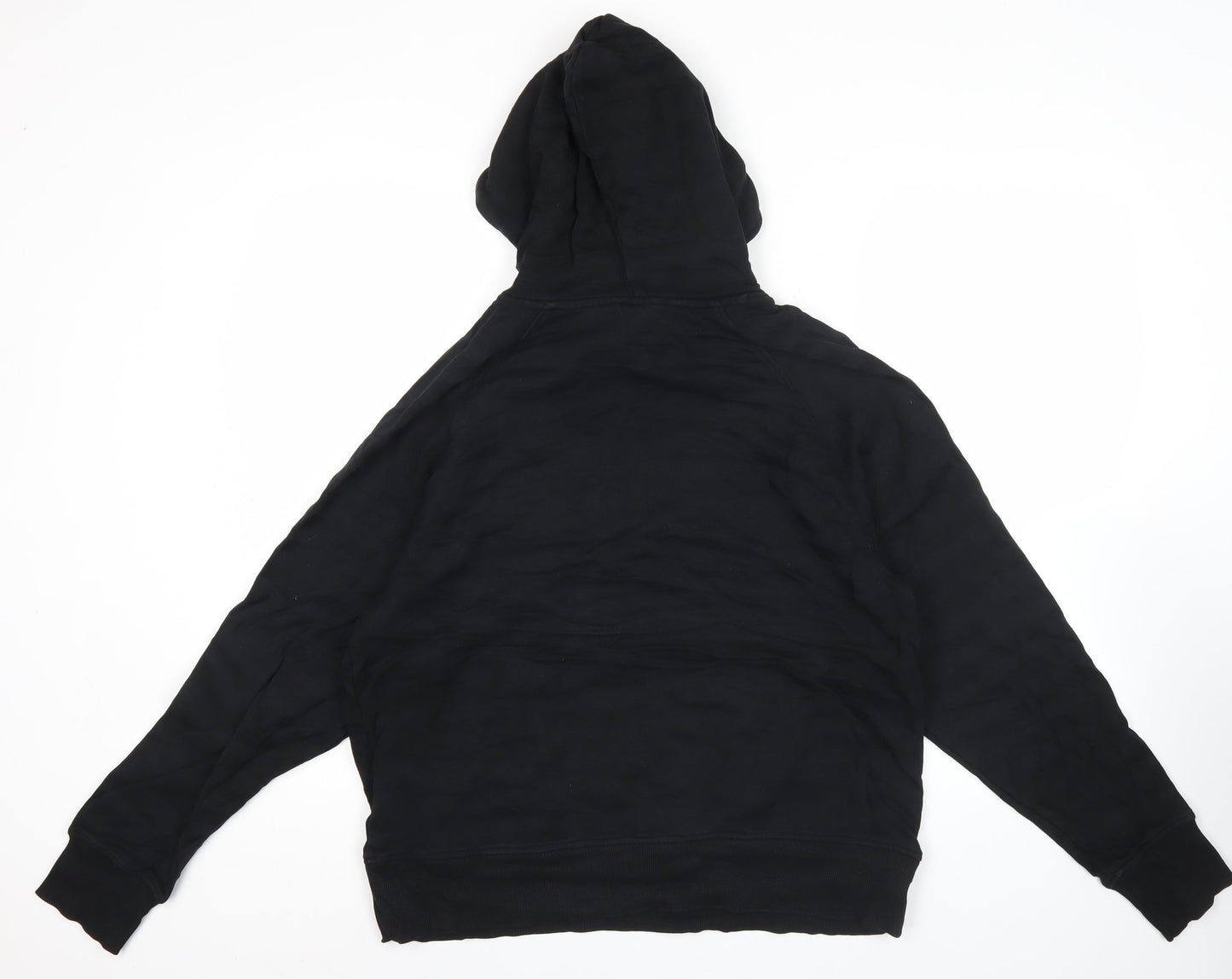 Nike Mens Black Pullover Hoodie M Logo Sports Gym Training