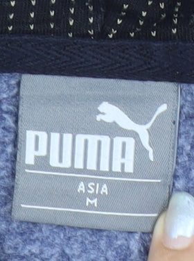 Puma Mens Blue Pullover Hoodie Hoodie S Logo Sportswear