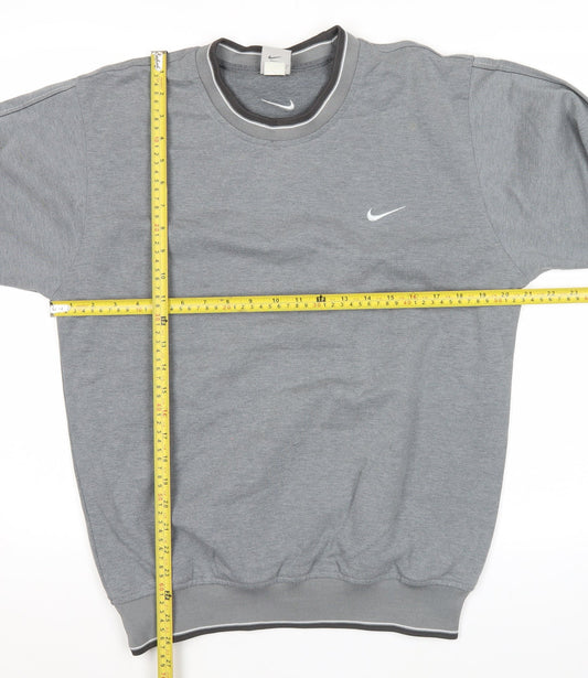 Nike Men’s Grey XL ClimaFit Sweatshirt Pullover Crew Neck Sportswear