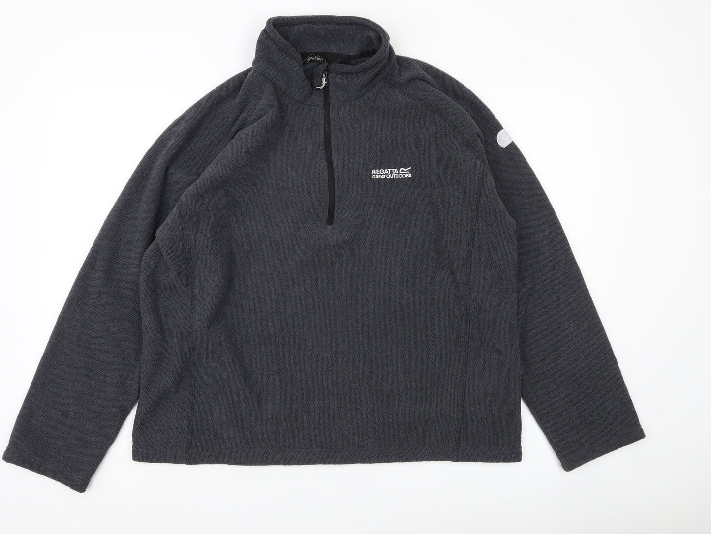 Regatta Men’s Grey XL Fleece Pullover Sweatshirt Outdoor Hiking