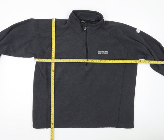 Regatta Men’s Grey XL Fleece Pullover Sweatshirt Outdoor Hiking