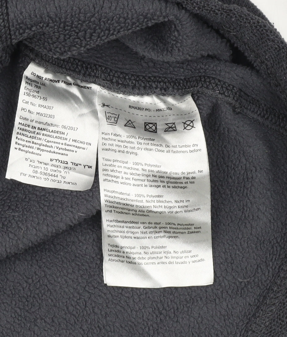 Regatta Men’s Grey XL Fleece Pullover Sweatshirt Outdoor Hiking