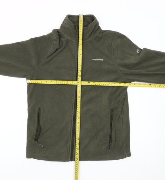 Craghoppers Mens Green Fleece Jacket S Regular Fit Outdoor Hiking